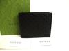 Authentic GG Guccissima Black Signature Leather Bifold Wallet #a836  Refurbished