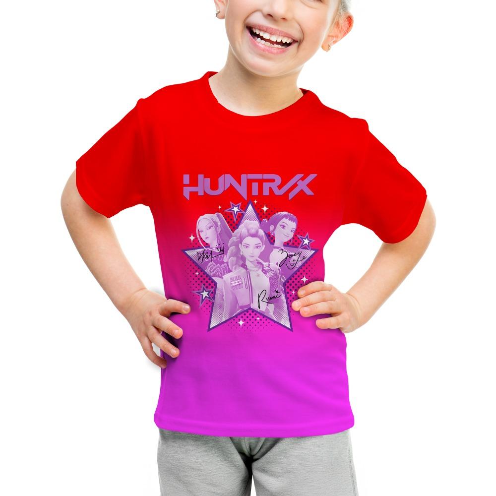 Summer Fashion Casual Children's T-shirt Cool Girl T-shirt Top Fun Gift for Fans