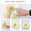 Memory cotton u-shaped pillow slow rebound nap neck pillow can be stored travel aircraft neck pillow