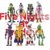Five Nights At Freddy's Leuchtende Actionfiguren Set 6/8 Stück