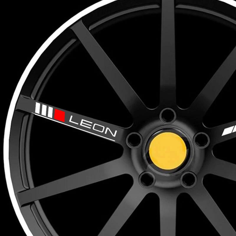 4x Adesivo per Carrozzeria per Seat Leon Fr 5F Mk3 Mk2 Accessori Auto