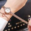 Bracelet Watch Fashion Rhinestone Belt Diamond Watch Girl Women'S Watch Lady Steel Belt Girl Girlfriend Quartz Watch