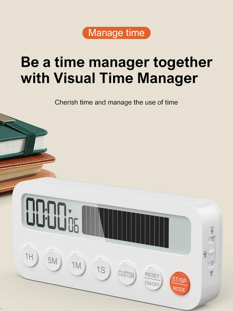 

Digital Kitchen Timer Home Cooking Countdown Countup Timer Classroom Study Stopwatch Timer Electronic Wallmounted Magnetic Timer