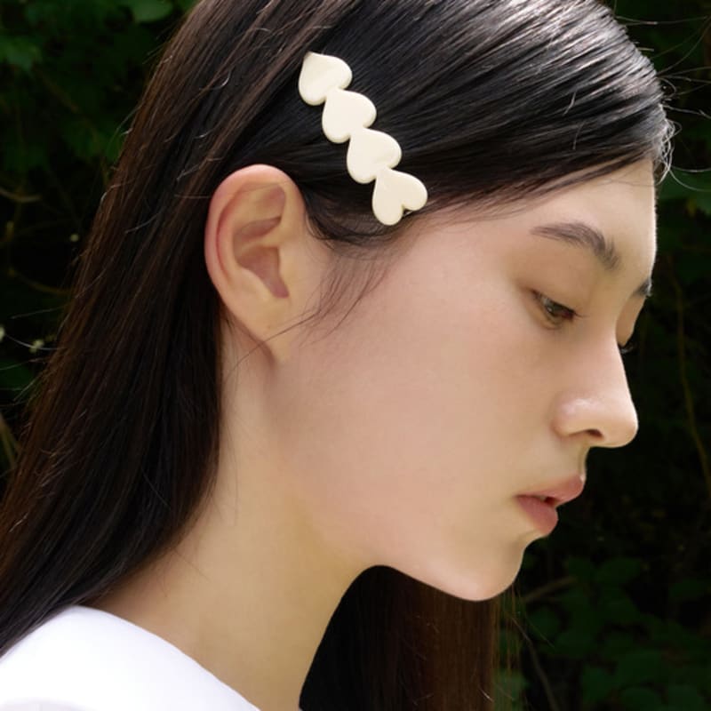 FANTASTIC PLANET Heart Arrow Hair Pin (4colors)