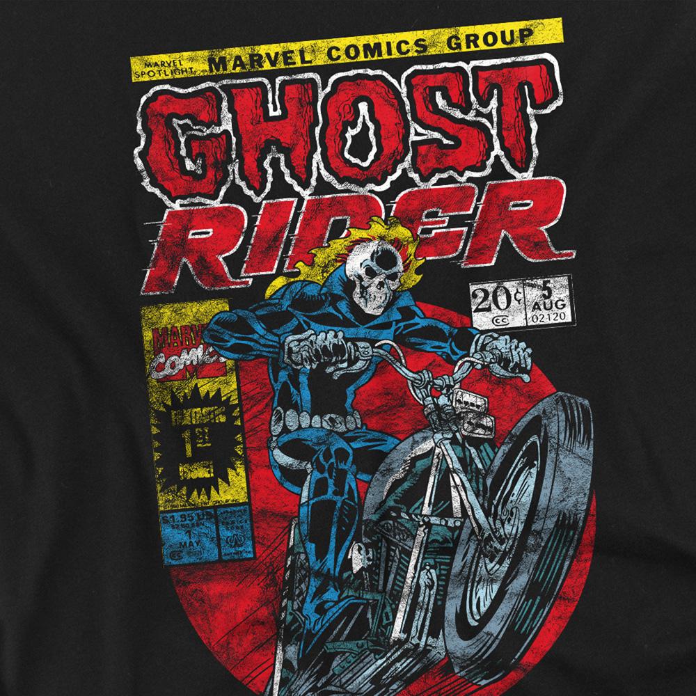 Ghost Rider Unisex Adult Long-Sleeved T-Shirt