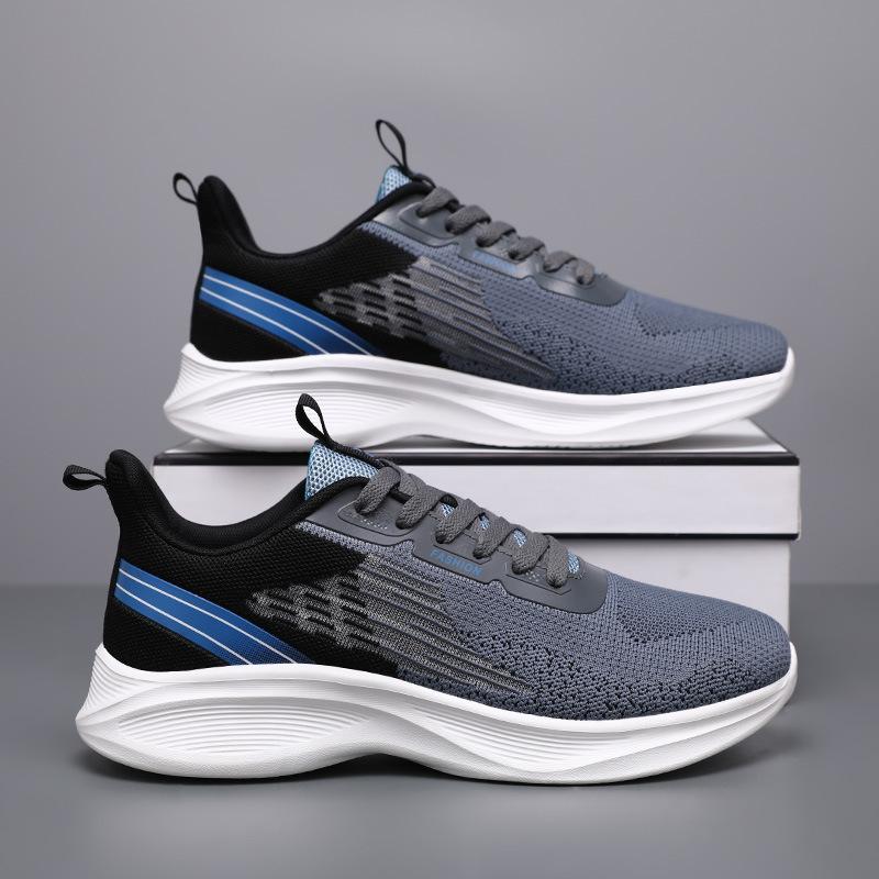 Męskie buty wiosna nowe siateczkowe oddychające dezodorujące buty sportowe męskie wszechstronne buty codzienne ultralekkie miękkie podeszwowe amortyzujące buty do biegania
