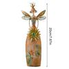 Fairy Figurines Weatherproof Metal Fairy Sculpture Garden Angel Ornaments for Bedroom Shelf Bookshelves Table Living Room