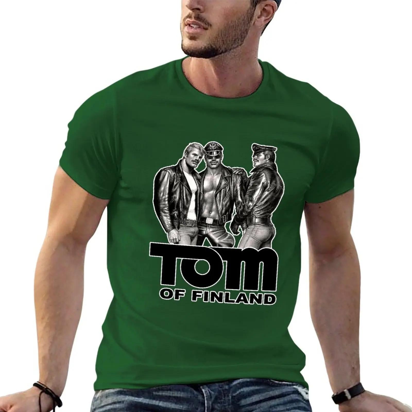 TOM OF FINLAND - KINK (WHITE) T-Shirt new edition quick-drying mens graphic t-shirts pack 4XL