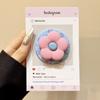 INS Cute 3D Silicone Flowers Magnetic Phone Holder For IPhone Samsung Google Case Stand Universal Bracket Accessories