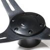 Classic wood steering wheel with black spokes N35WB
