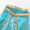 Jasmine Princess Dress Kids Girls Cosplay Aladdin Magic Lamp Costume Halloween Kids Birthday Carnival Ball Vestidos Outfits