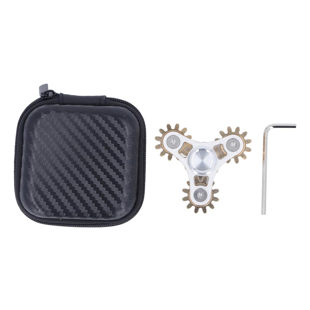 4 Gears   Bearing Toy Stress Reducer Anxiety Game Brass   Bearing Toy for Kids Adult