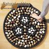 Acupressure Mat: Traditional Chinese Medicine Foot Massage Pad for Indoor Meridian and Pebble Jogging