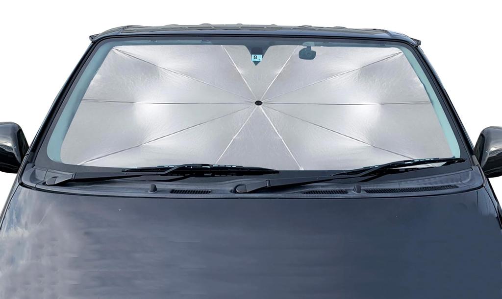 Trade One 90091 Car Sun Shade Umbrella-Shaped, Length 29.5 x Width 53.1 inches (75