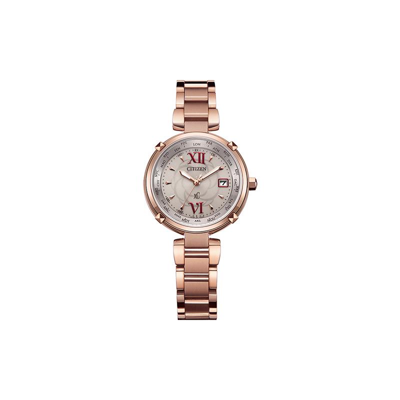 

CITIZEN Eco-Drive Series Multi-station Radio Perpetual Calendar Shubot Titanium Strap Case Solar Quartz Titanium Strap 31mm Women s Watch F EC1048-54W синій