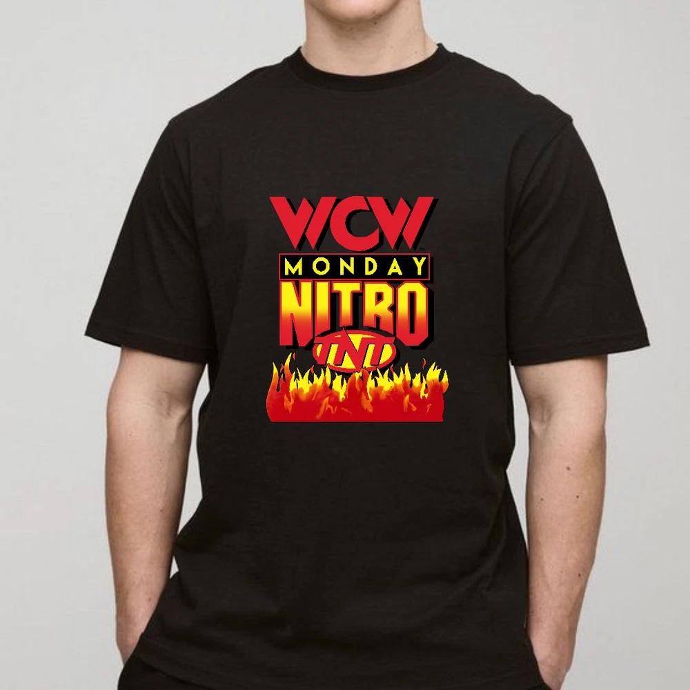Starat New 1990s WCW Monday Nitro White TShirt S