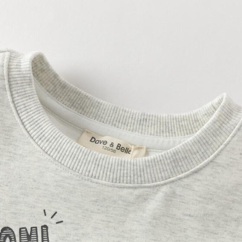 DAVE & BELLA Kuromi Faux Two-Piece Girls' Sweatshirt