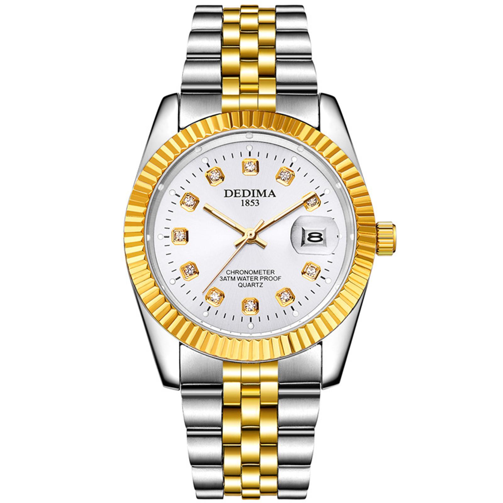 

Мужские водонепроницаемые светящиеся наручные часы-будильник для бега One Size