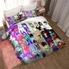 Fashion 3D Printed Anime Omori Bedding Set All Seasons Double Duvet Cover Set Twin King Size Bedclothes Home Textile