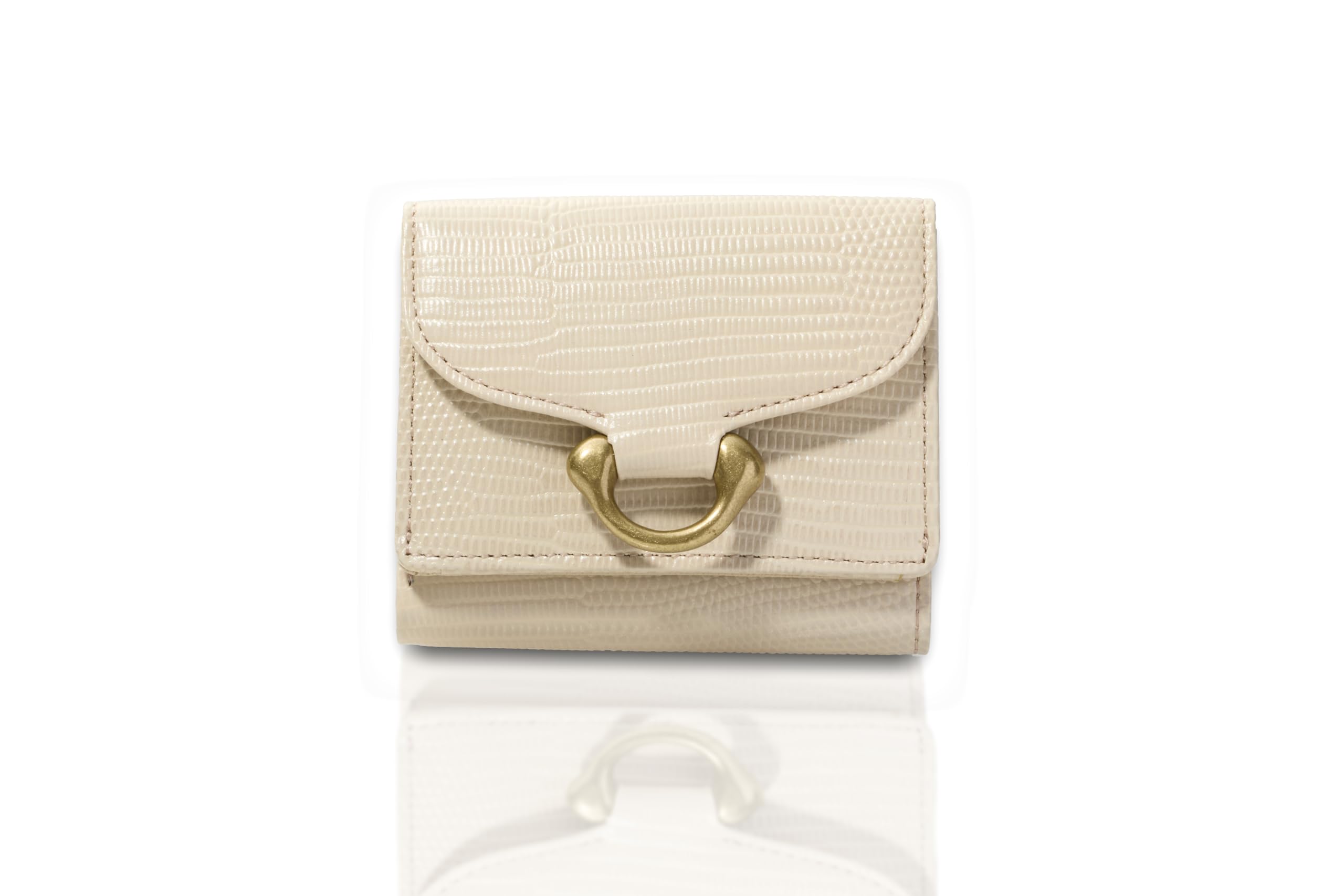 

and Annaud Trifold Mini Wallet Lizard [Toff Lodestone] екрю