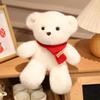 Scarf Bear Plush Toy Doll Couple Teddy Bear Doll Child Sleeping Accompany Toy Wedding Shower