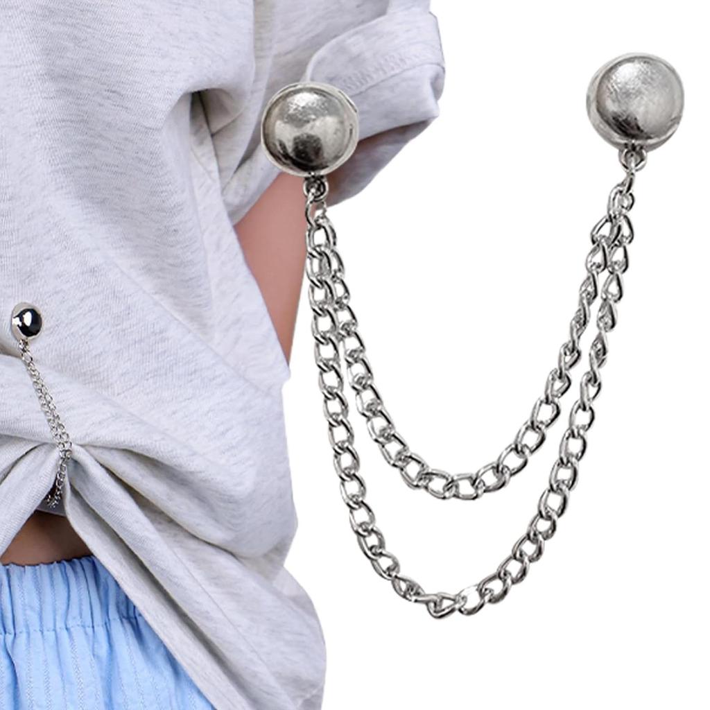 Magnet Clothing Pins Strong Magnet Pin Dress Sleeve Holder Clothing Accessories for Fashion Waist Shirt Scarf Pants Blouse Daily