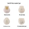 Gold Microcrystal RF Instrument for Acne Removal & Skin Rejuvenation with Microneedle Consumables - 64, 25, 10 Square Crystals