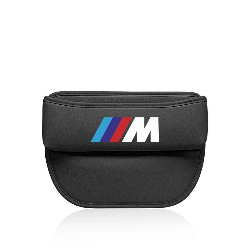 

2026 Car Sticker For BMW Car Seat Gap Organizer Multifunction Storage Box For BMW M E46 E39 E90 E60 E36 F30 F10 E34 E30 F20 E92 чёрный