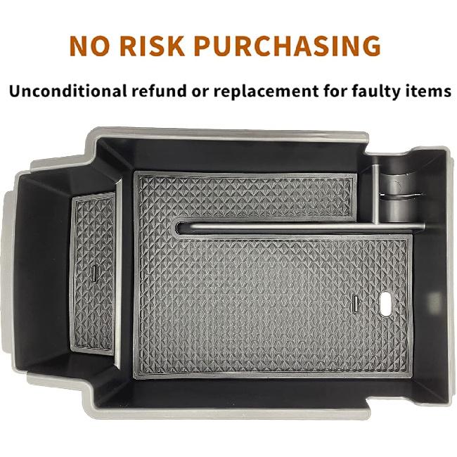 JOJOMARK Compatible With Chevy Blazer 2024 2025 Accessories Center Console Tray Organizer, Armrest Secondary Storage Box