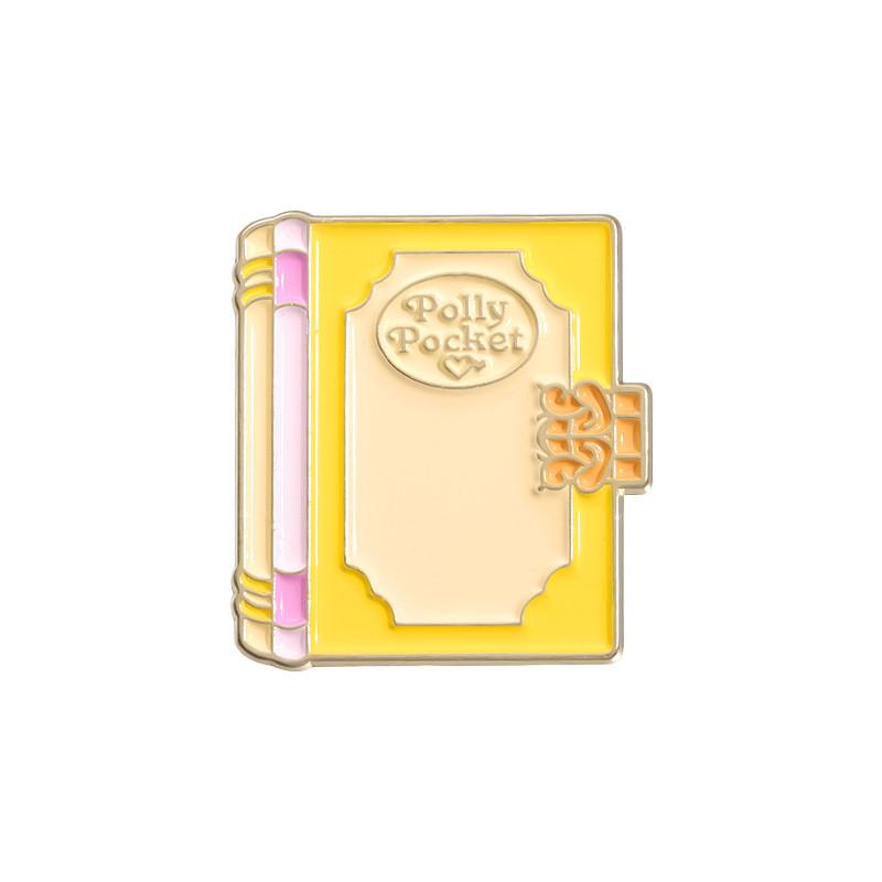 Cartoon Character Stylish Alloy Brooch Colorful Design Perfect For Bags And Clothing