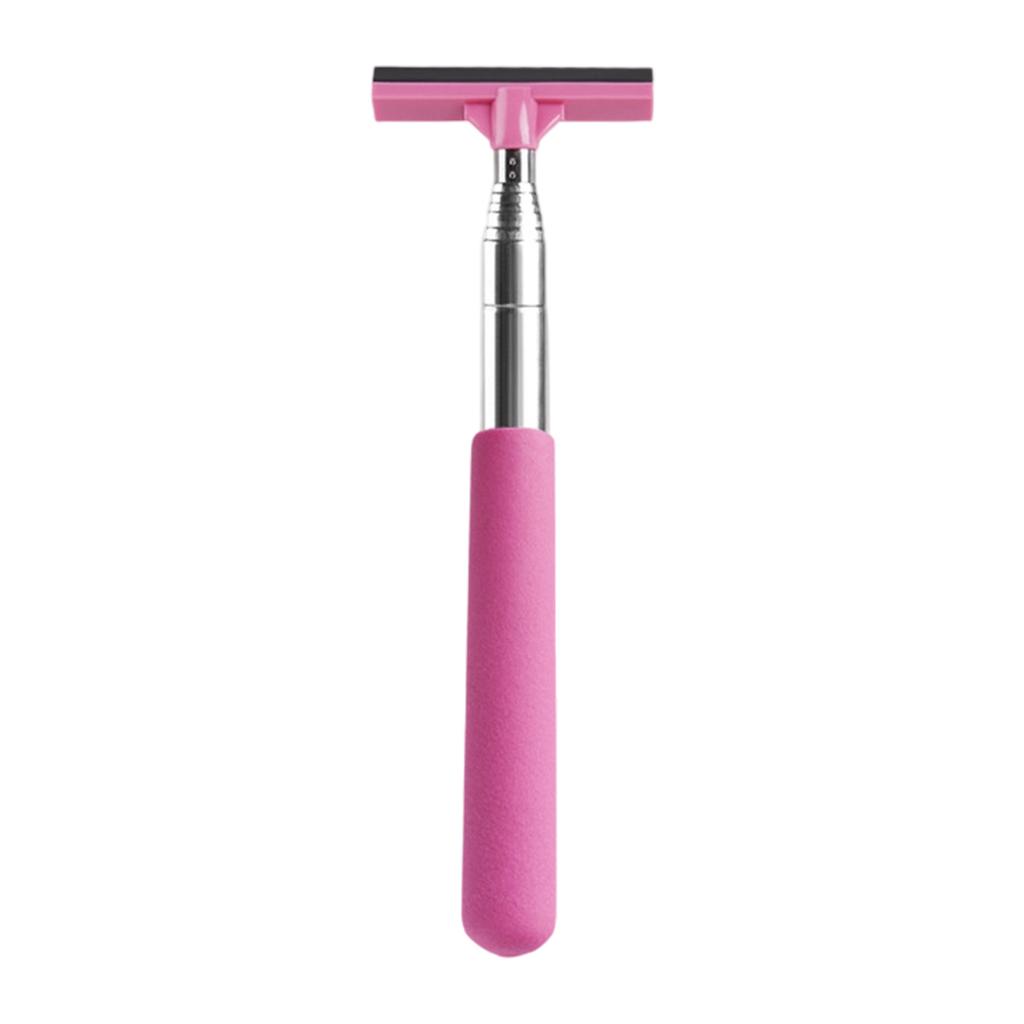 Car Window Wiper Tool Retractable Steel Blade Auto Mirror Cleaner Tool for Side Mirrors Windshield Rainwater Removal