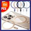 Xiaomi 1-5 шт. для Magsafe Самоклеящаяся металлическая пластина-кольцо Универсальная для Magsafe Магнитной беспроводной зарядки Железная пластина-стикер для IPhone