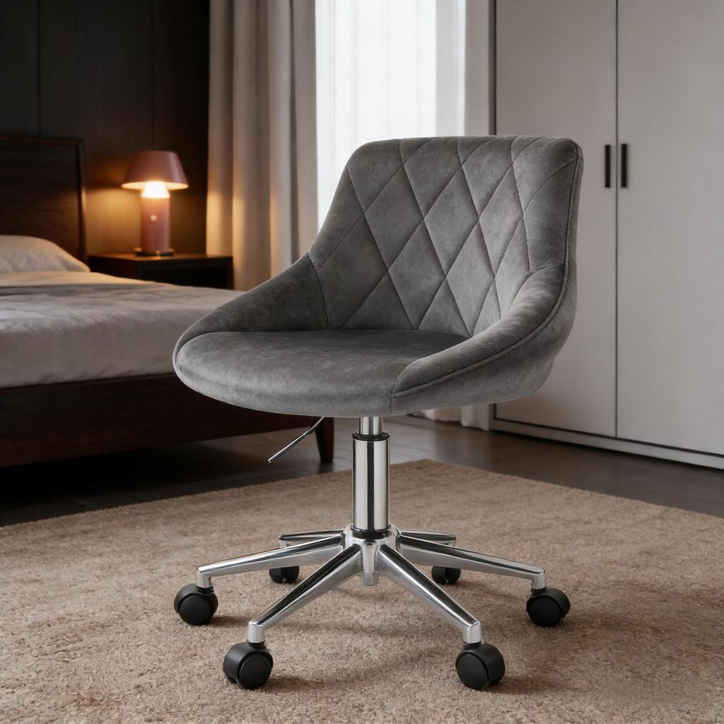 Office Chair for Home Office, Swivel Office Chair, Rolling Chair with Wheels (only with office chairs)