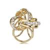 Korean High-End Flower Brooch with Rhinestone for Scarves