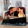 Movie Titanic Poster 3D Print Blanket,Soft Throw Blanket for Home Bedroom Bed Sofa Picnic Travel Office Rest Cover Blanket Kids