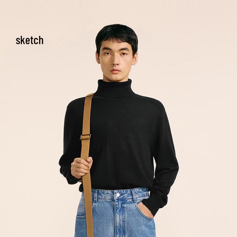 Croquis Men's Cashmere Blend High-Neck Pullover Sweater 9OA311600