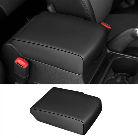 For Jeep Grand Cherokee 2007-2010 Center Console Lid Armrest Leather Cover New