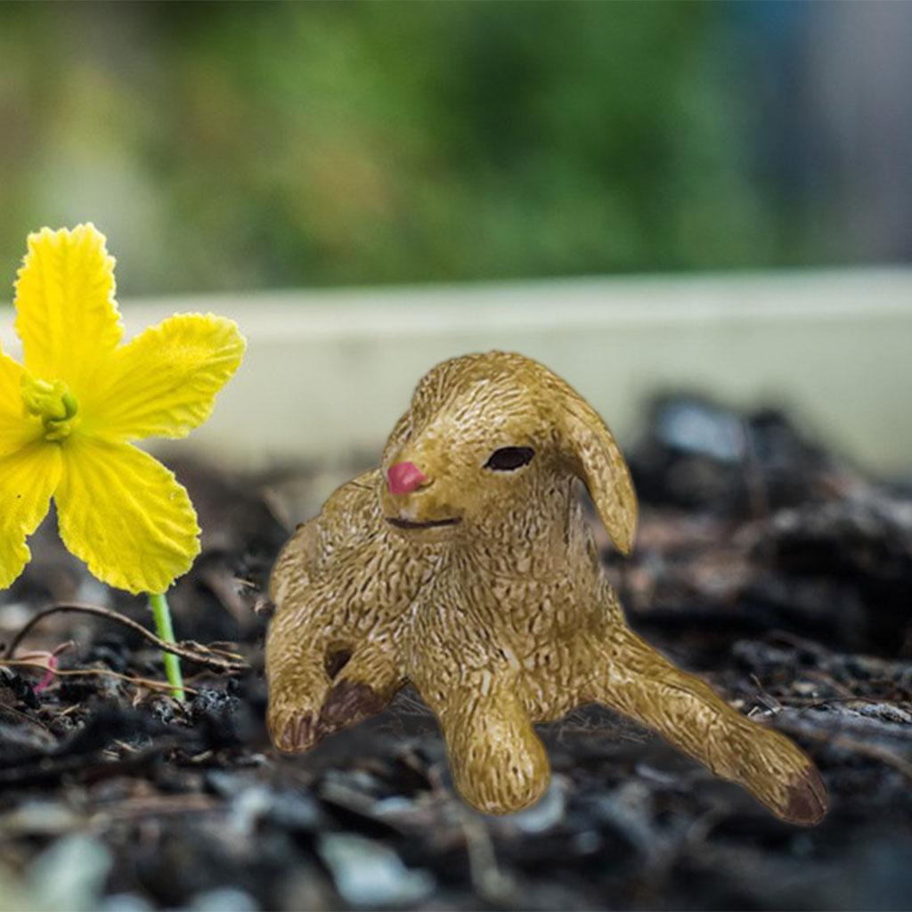 Sheep Animal Figurines, Simulation Zoo Farm for Kids Gift Home Desktop Decor