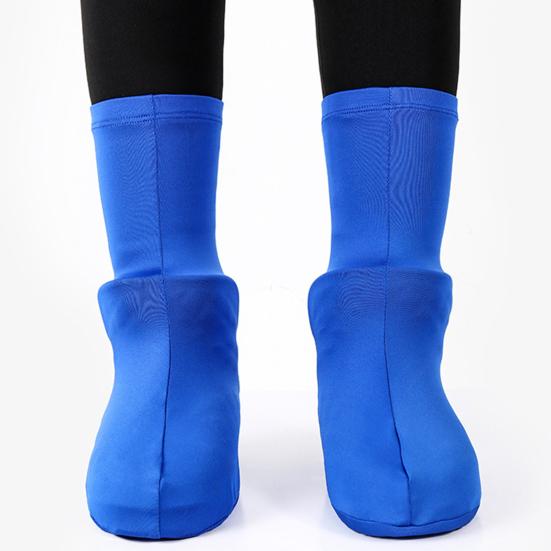 2Pcs Outdoor Shoes Covers Kids Men Women Universal Camping Hiking Travel Reusable Waterproof Sand-Proof High Top Snow Rain Boot Protector Covers