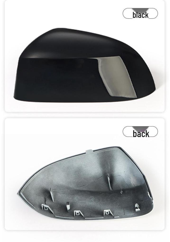 Compatible BMW iX3 20-24 Rearview Mirror Shell with Turn Signal Lens & Reflective Frame Cover