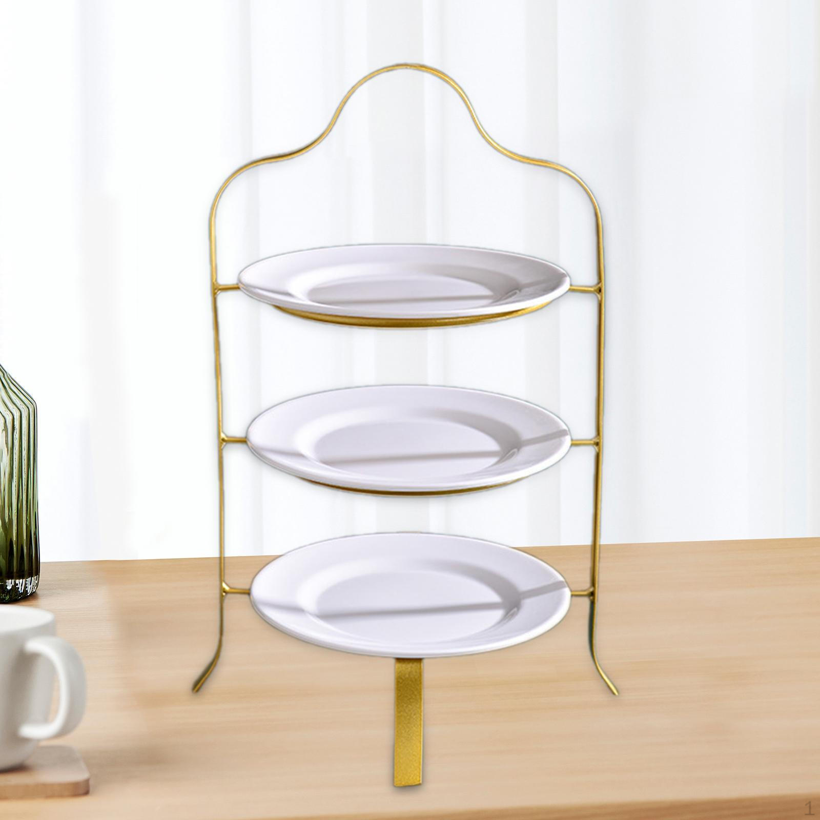 

Подставка для торта, поднос для выпечки, подставка для печенья, практичная тарелка с фруктами, 3 уровня для конфет