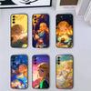 Θήκη Κινητού Παιχνίδι The Legend of Z-Zelda Princess Για Samsung Galaxy A73,A72,A71,A70,A53,A52,A51,Μαύρο Κάλυμμα από Μαλακή Σιλικόνη