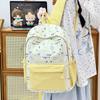 Schoolbag Japanese Schoolbag Cute Printed Student Backpack Niche High Value Color Matching Large Capacity Junior High School Student Schoolbag