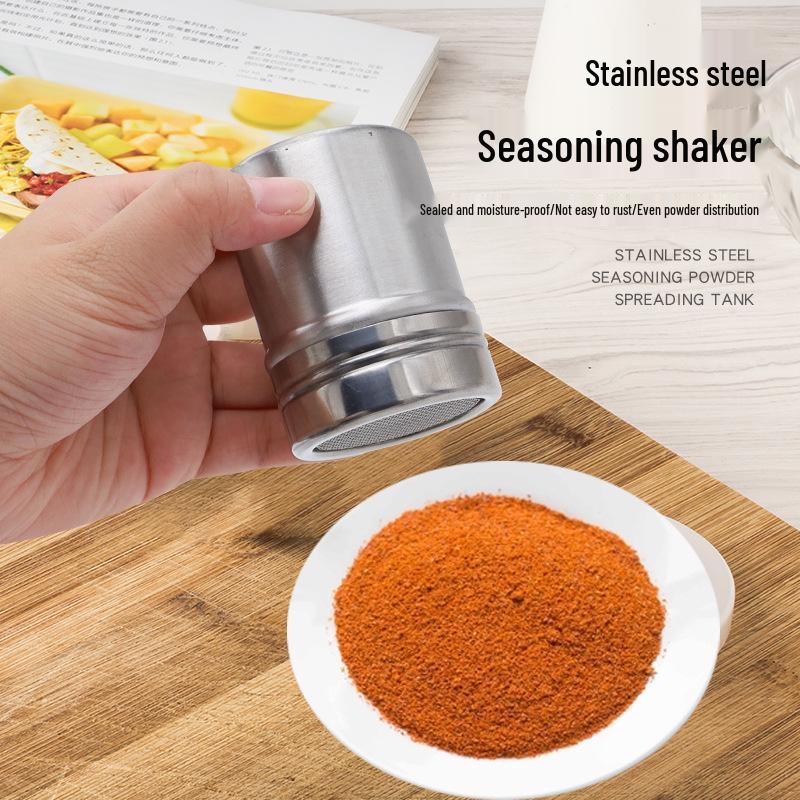 Wytrząsarka do proszków ze stali nierdzewnej: Drobne sitko do kawy, cukru pudru i mąki do pieczenia