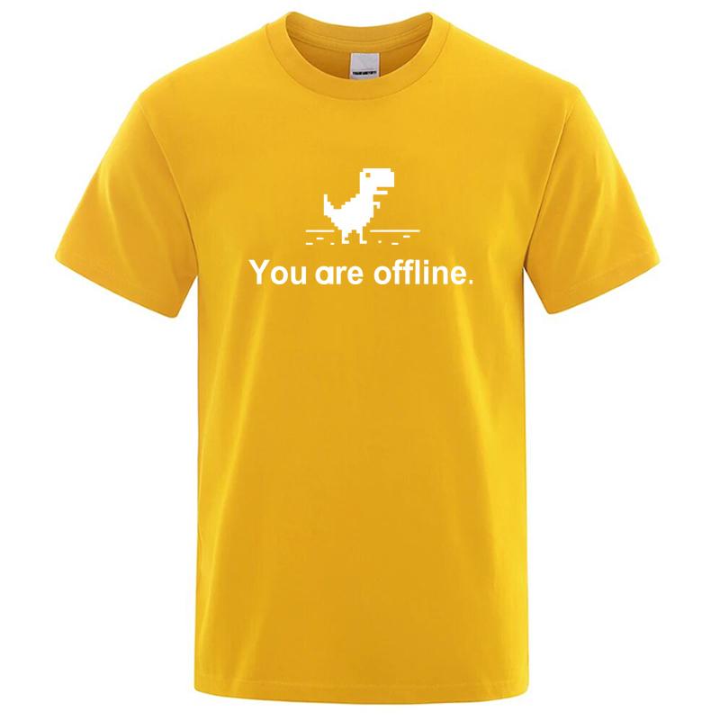Summer Mens High Quality 100 Cotton Dinosaur Print T Shirt Loose Funny Oneck Men Tshirt Short Sleeve Tshirt Male Tee Shirts