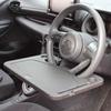 Napolex Fizz Car Steering Wheel Table 3kg Load for Remote Work and Document Car Accessories - One-touch Attachment/detachment, Reversible, Capacity,