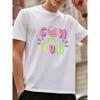 Sommer Frisches Obst Muster Rundhals T-Shirt, Bequeme und Atmungsaktive Freizeitkleidung für Outdoor-Sport
