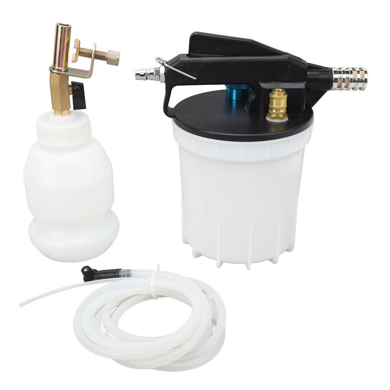 

1 Set 2L Air Brake Bleeder Kit with 2L Vacuum Brake Extractor 1L Refill Bottle 2.75 to 11.6 Bar Brake Fluid Exchange Tool