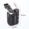 ABS Plastic Camera Grip with Shutter Button Handle Grip Street Photography Handle for Insta360 Ace Pro 2 for DJI Action 5 Pro