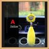 8 Colors Cute Fashion Diamond Fox Rear View Mirror Ornament Fur Bling Rhinestone Car Mirror Hanging Accessories for Girls Women